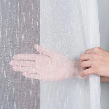 Markizeta a'la deszczyk 003579 z obciążnikiem / kolor biały / wysokość 330cm