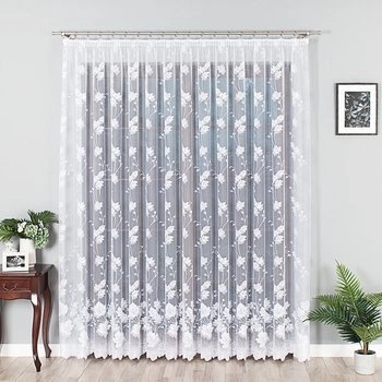 Firanka żakardowa w metrażu 023025 - wysokość 250cm